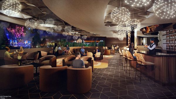 A lounge will be themed to classic Epcot attraction Spaceship Earth.