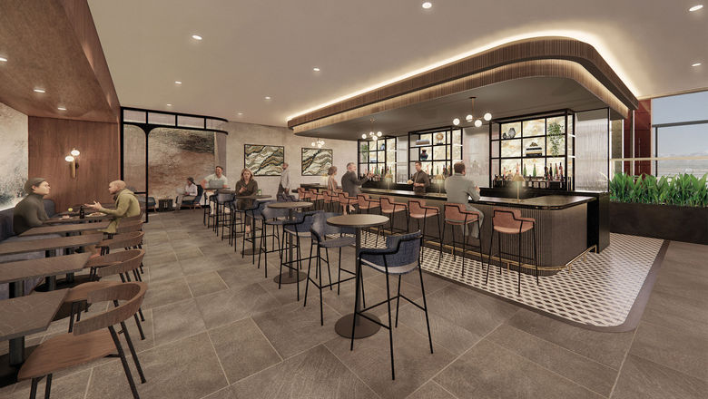 The Centurion Lounge at Salt Lake City Airport will have indoor and outdoor seating.