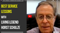 Best service lessons with hospitality living-legend Horst Schulze