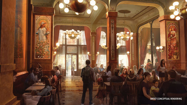 Cafe L'Air De La Sirene will be one of the Ministry of Magic's restaurants.