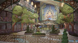 The Imagination Garden will feature a three-deck storybook castle art piece.