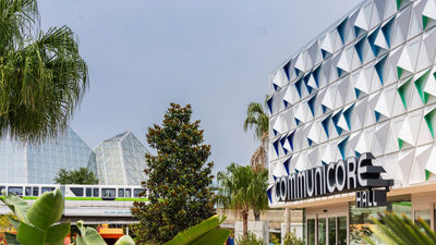 CommuniCore Hall in Epcot is now open. It is home to the stage show "¡Celebración Encanto!"