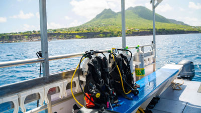 The new Statia Divers by Golden Rock Resort takes divers into the protected St. Eustatius National Marine Park.