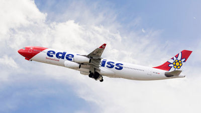 Edelweiss will fly an Airbus A340 on the Seattle route.