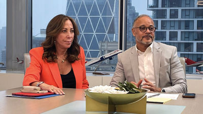 Global Travel Collection advisors Leslie Tillem (left) and Curtis Parris are back for more episodes of  "1st Look Presents: Extra Mile Club."