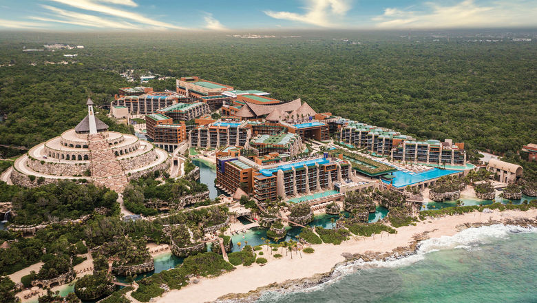 The adults-only Hotel Xcaret Arte.