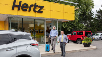 Hertz reported first-quarter revenue of nearly $2.1 billion, up 2% year over year.