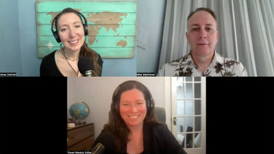 Senior cruise editor Andrea Zelinski, Cruise Planners advisor Mike Matthews and host Rebecca Tobin talk about cruising's private islands.