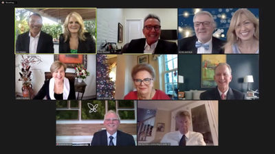 Current and previous Lifetime Achievement Award winners at the Travel Weekly Readers Chioce Awards. Top row, from left: Andy Stuart, Michelle Fee, Bruce Shulman, Rudi Schreiner and Kristin Karst. Second row: Jackie Friedman, Valerie Wilson and Van Anderson. Third row: Brad Anderson and Dan Sullivan.