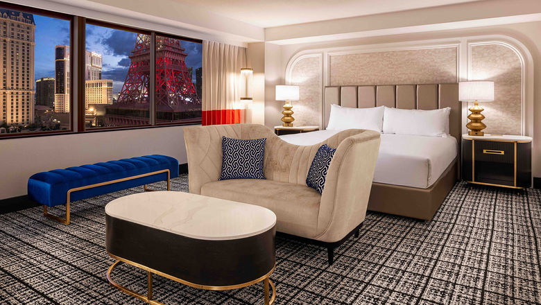 Paris Las Vegas is marking its 25th anniversary this year with redesigned guestrooms in the Versailles Tower and a variety of specials.