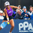 Pickleball pros taking the court at the Fontainebleau Las Vegas