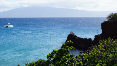 Puu Kekaa (also called "Black Rock") is a popular spot for snorkeling and cliff diving.