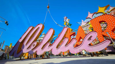 The Neon Museum has completed a number of high-profile refurbishments recently and is looking for a larger space to show them off. Among them is the signature Debbie Reynolds Hollywood Hotel sign.