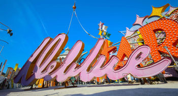 The Neon Museum has completed a number of high-profile refurbishments recently and is looking for a larger space to show them off. Among them is the signature Debbie Reynolds Hollywood Hotel sign.