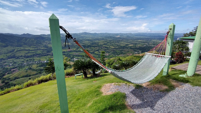 A view of the Miches countryside from Montana Redonda.