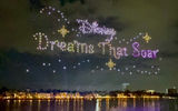 The new nighttime show at Disney Springs, "Disney Dreams that Soar," will run through Sept. 2.