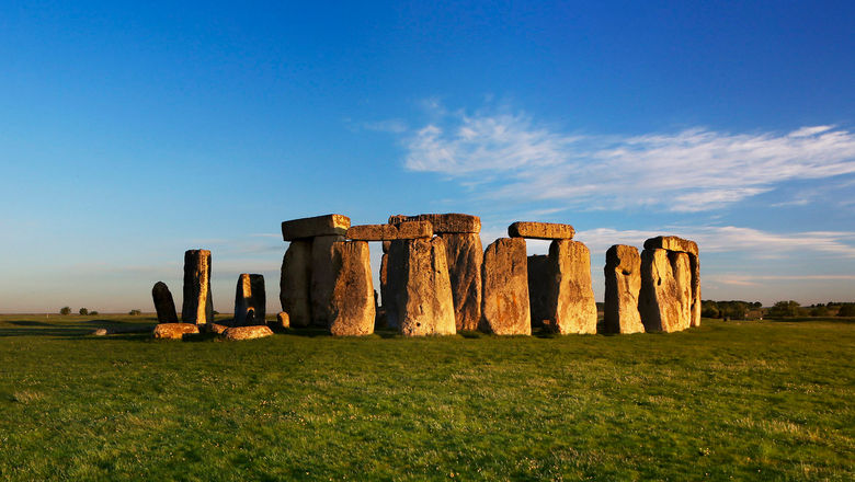 Stonehenge in Wiltshire, England.