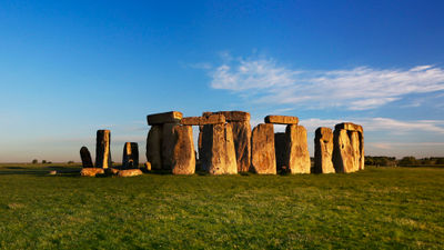 Stonehenge in Wiltshire, England.