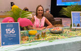 With about 170 travel advisors in attendance, this year's conference was the largest ever. Tracy Walczak, owner of Oasis Travel network in Hallandale Beach, Fla., wanted to represent her state and give suppliers something to remember her by.